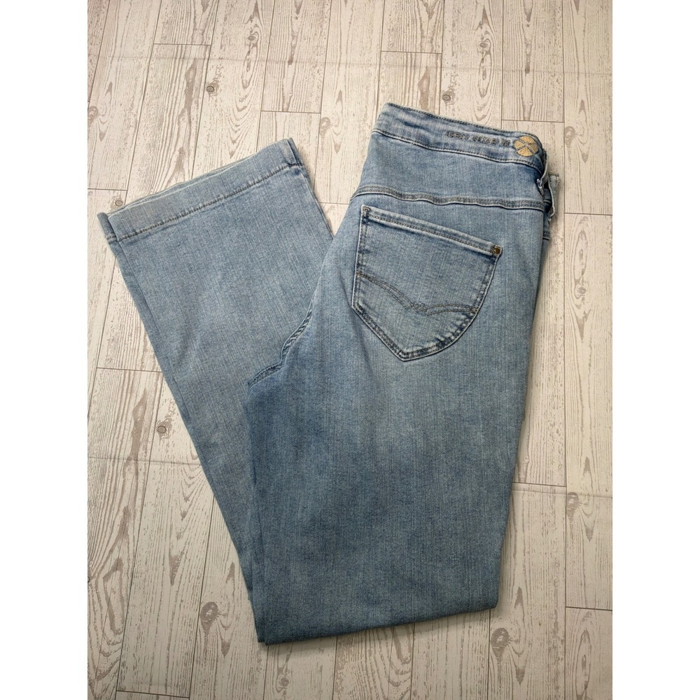 MAC Dream Boot Jeans Womens 40/30 Blue Stretch Bootcut Flare Y2K Boho